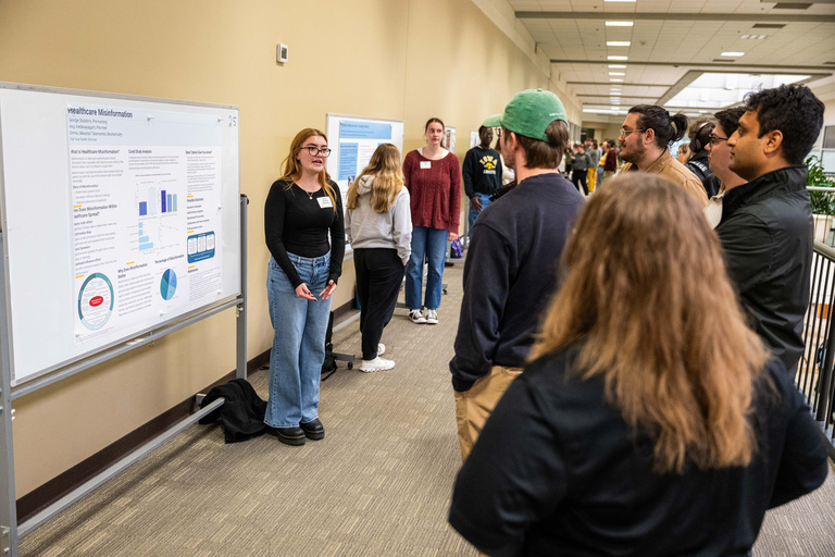 2025 FYS Poster Session poster titled Healthcare Misinformation